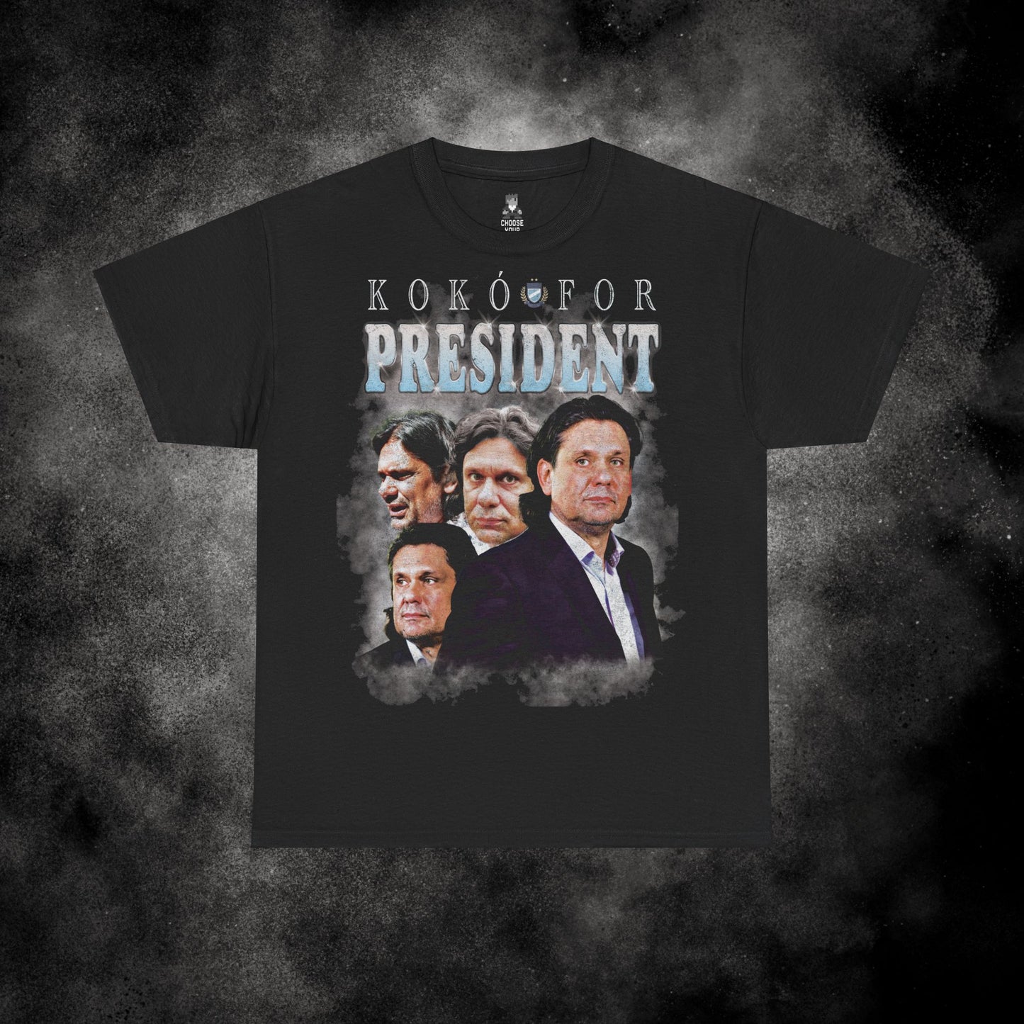 Kokó For President Deutsch Tamás Vintage 90-es évek póló