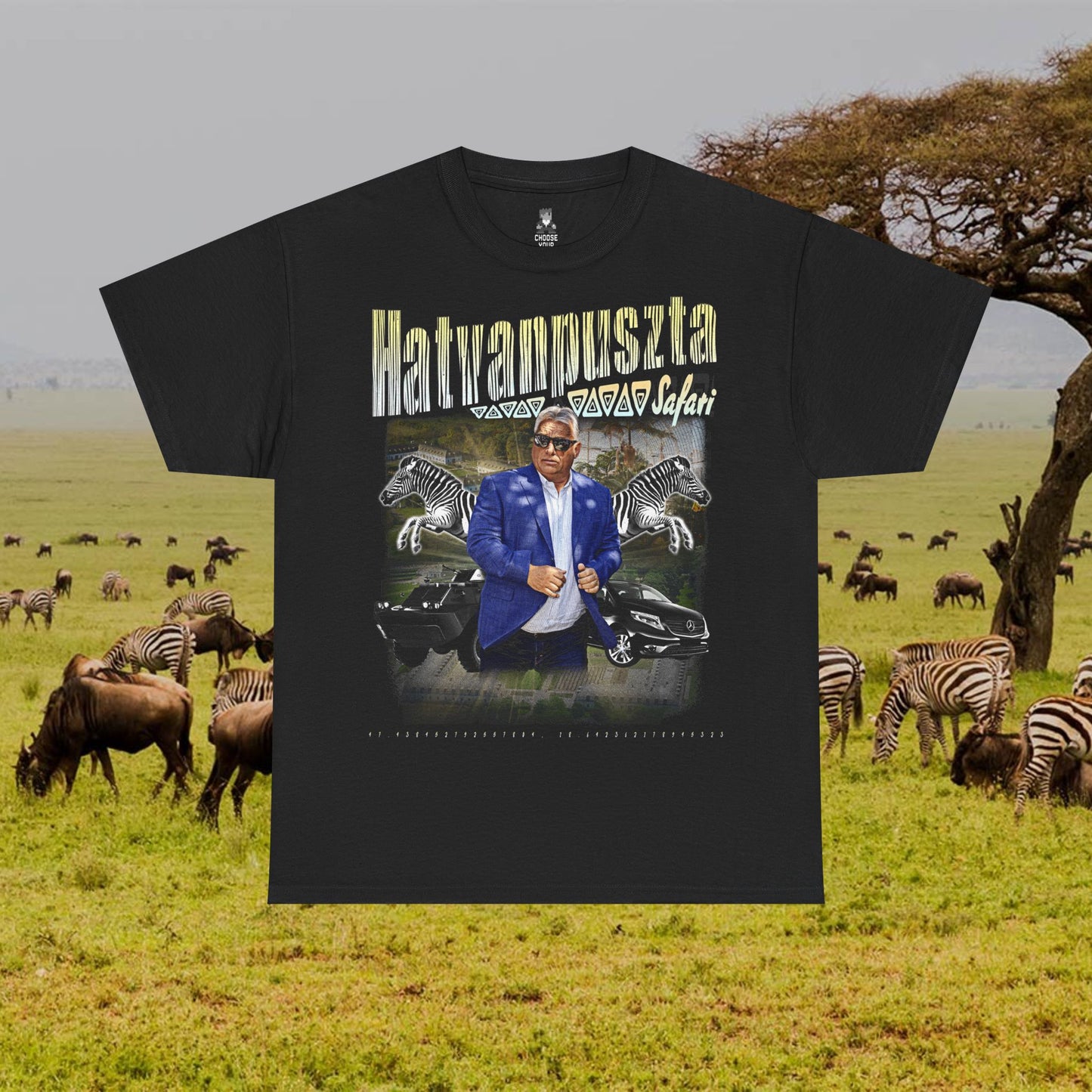 Hatvanpuszta Safari Vintage 90-es évek póló