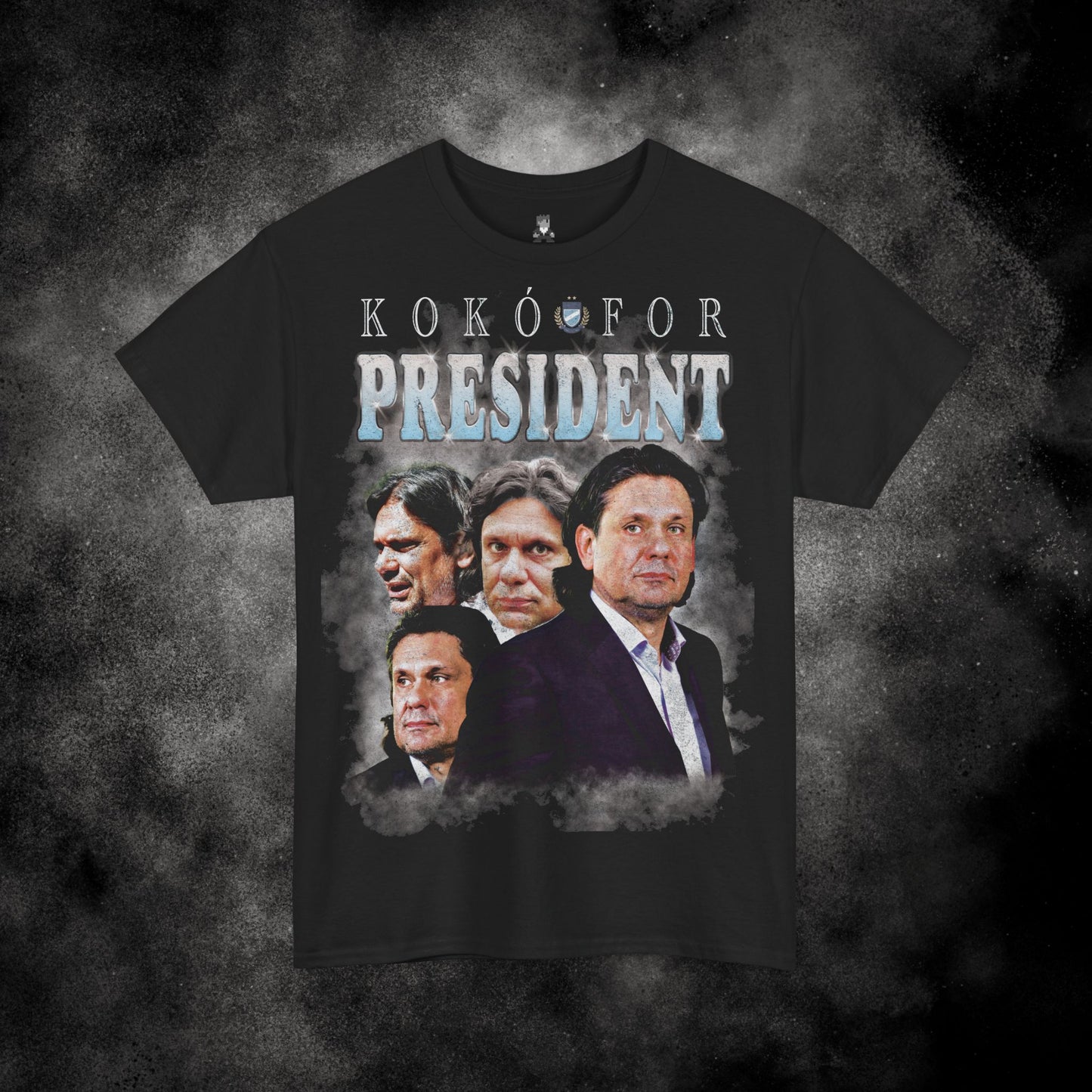 Kokó For President Deutsch Tamás Vintage 90-es évek póló