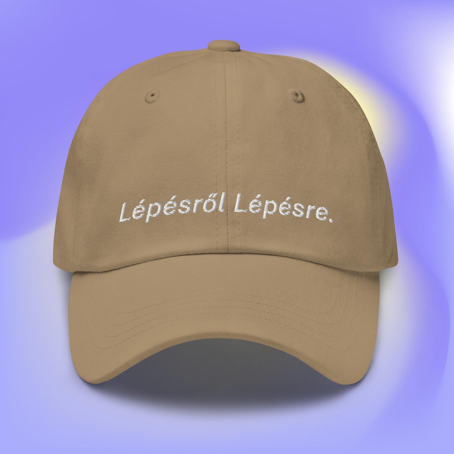 Lépésről Lépésre hímzett sapka