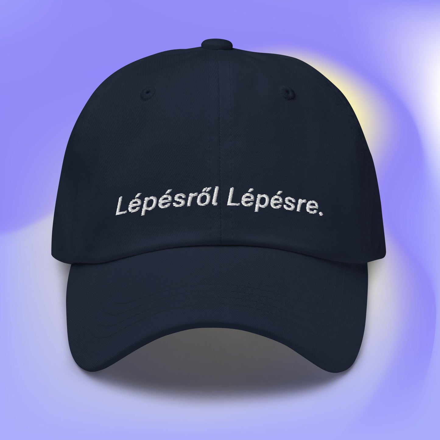 Lépésről Lépésre hímzett sapka