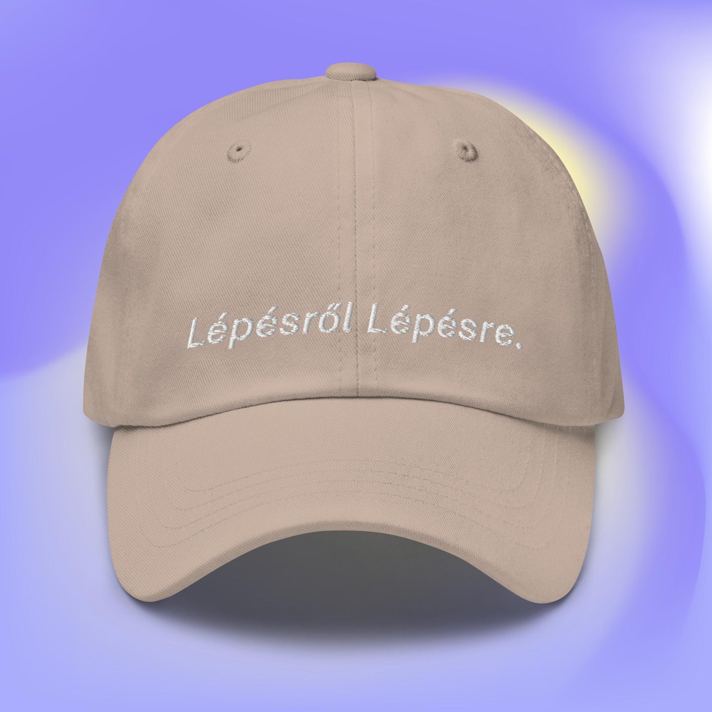Lépésről Lépésre hímzett sapka
