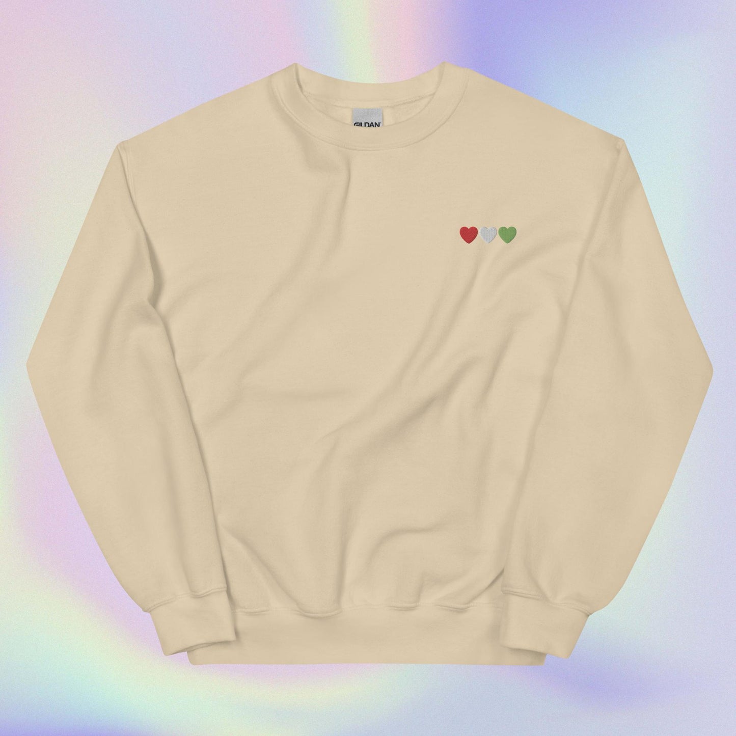 ❤️ Szívecskés Crewneck Pulcsi ❤️