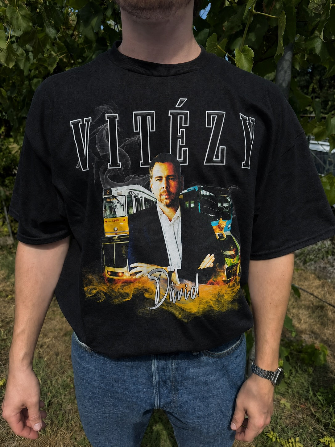 Vitézy Dávid Vintage 90-es Évek Póló