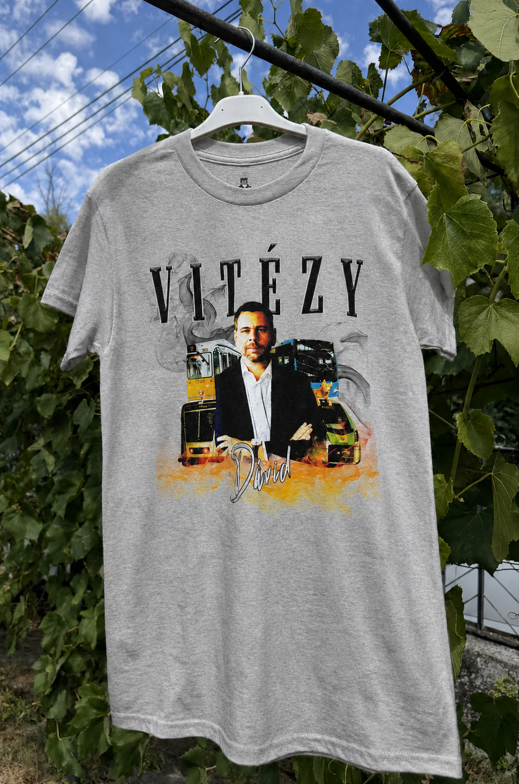 Vitézy Dávid Vintage 90-es Évek Póló