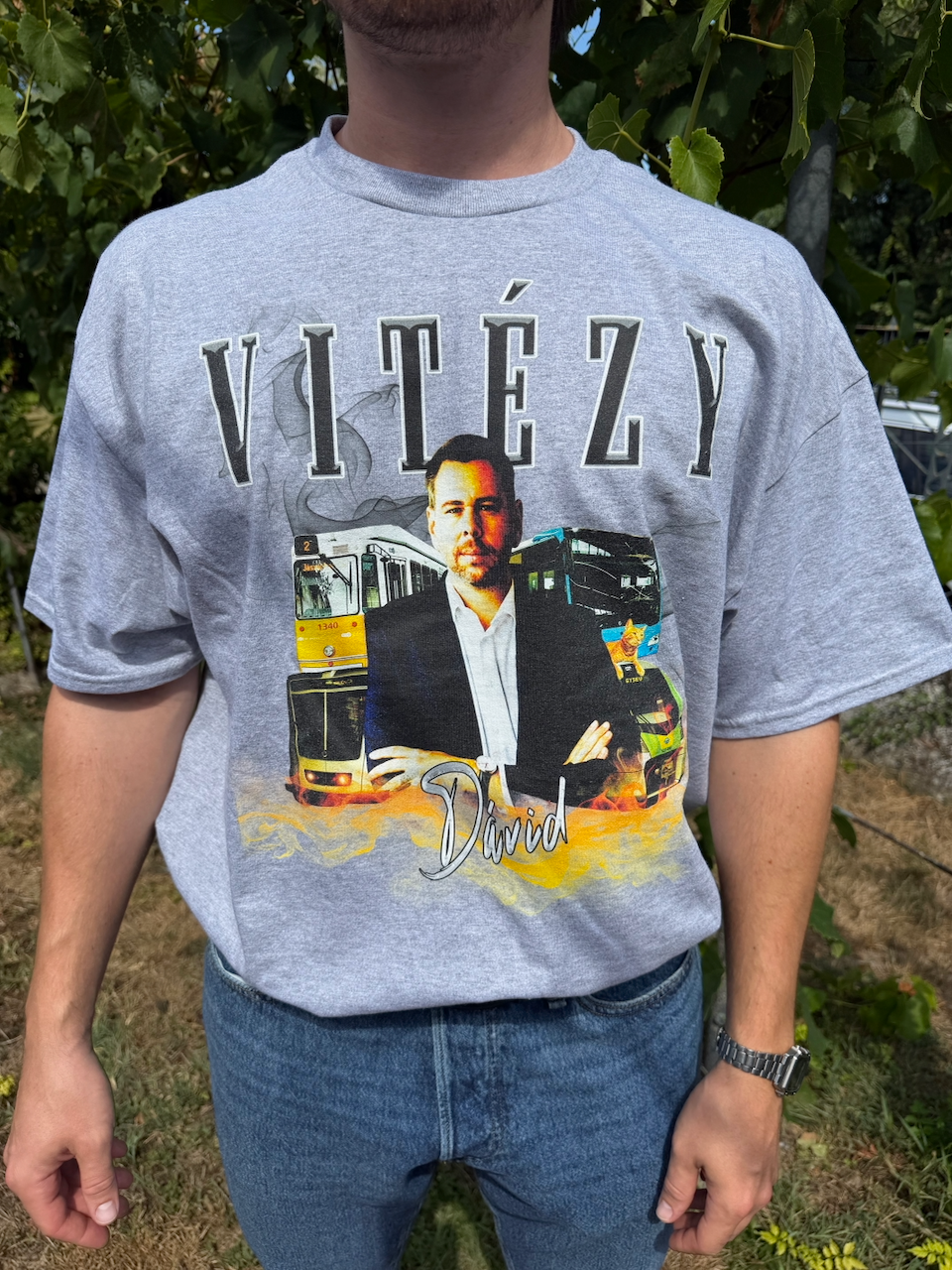 Vitézy Dávid Vintage 90-es Évek Póló