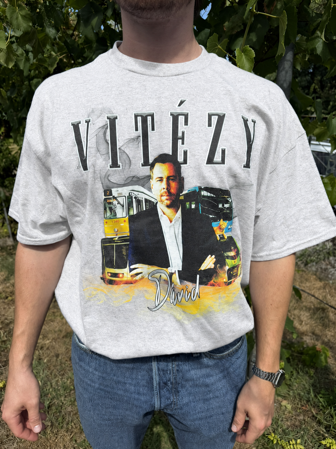 Vitézy Dávid Vintage 90-es Évek Póló